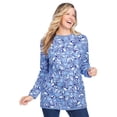 thumbnail image 4 of Woman Within Plus Size Long-Sleeve Crewneck Soft Waffle Knit Thermal Shirt, 4 of 6