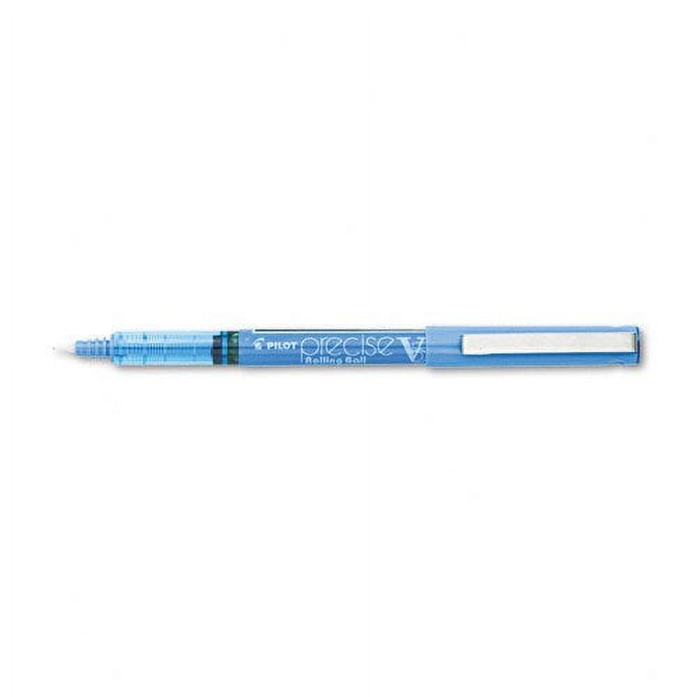 Pilot : Precise V5 Stick Rolling Ball Pen, Blue Ink, Extra Fine Point, 0.50 mm -:- Sold as 2 Packs of - 12 - / - Total of 24 Each