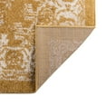 thumbnail image 7 of Rugs.com Eden Collection Rug – 10 Ft Runner Ivory Gold Medium Rug Perfect For Hallways, Entryways, 7 of 7