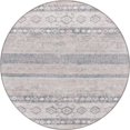 thumbnail image 4 of Unique Loom Timeless Collection Area Rug - Verona (3' 6" Round Gray/Ivory), 4 of 6