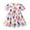 Pink, variant on WOLLED Baby Newborn Floral Cotton Dress for Girls Summer Short Sleeve Princess Dresses Toddler Beach Sundress Tutu Dress for 9M-5Y