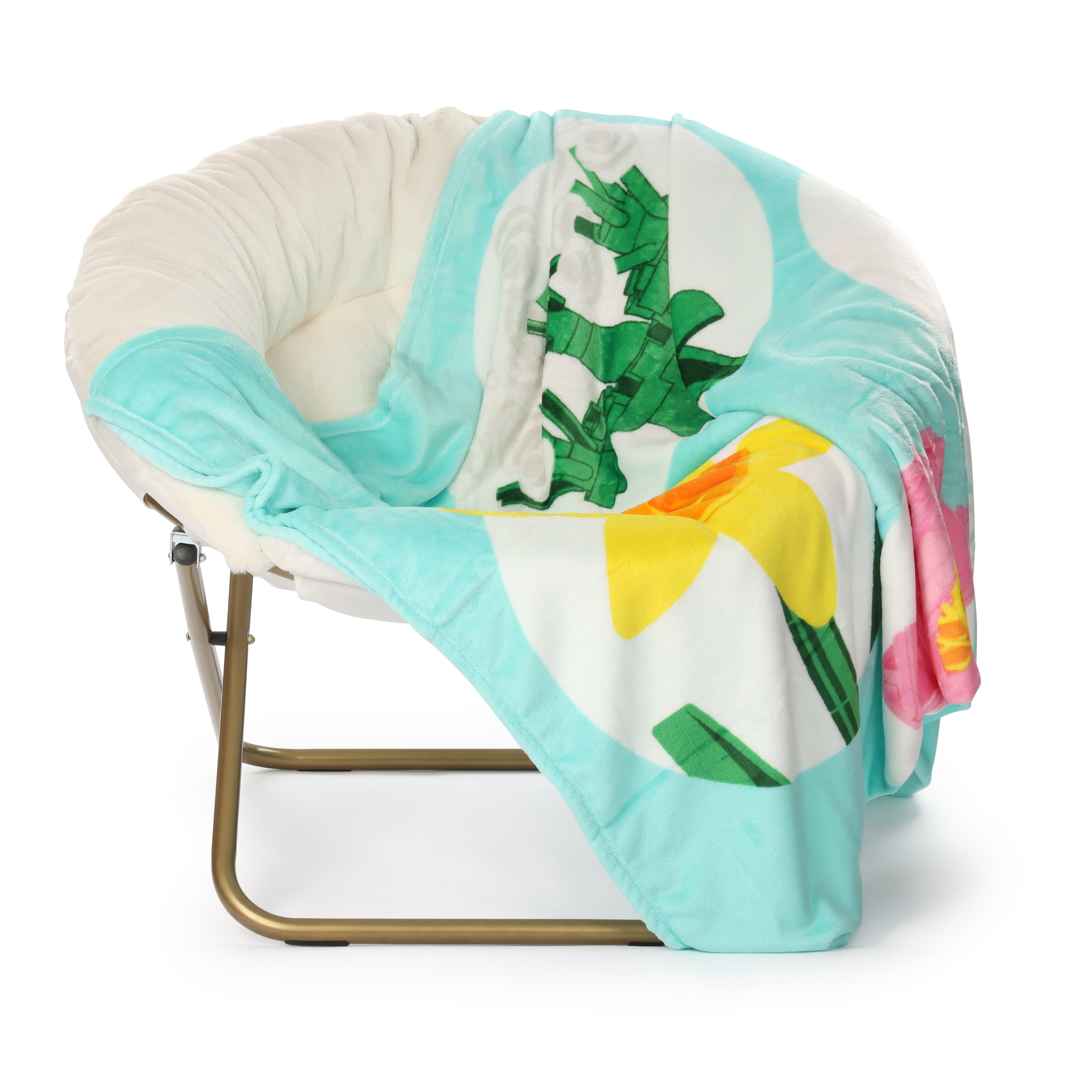 LEGO® Floral(s) Kids Silk Touch Throw Blanket, Floral Ribbon, Teal, LEGO®, 62" x 90"