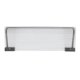 thumbnail image 3 of Estante flotante espacio aluminio acrílico montado en la pared estante de almacenamiento decorativo para cocina baño sala de estar dormitorio gris, 3 of 10