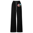 thumbnail image 3 of Tiijoy Tween Girls Casual Sweatpants Comfortable Straight Leg Jogger Pants, Sizes 4-16, 3 of 3