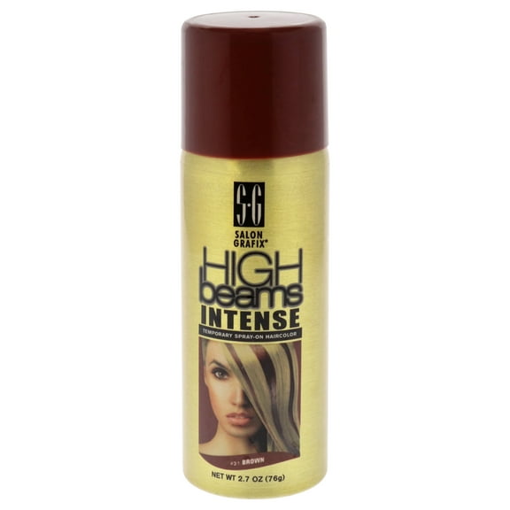 High Beams Intense Spray On Hair Color, Brown, 2.7 Oz