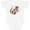 AA-White, variant on Inktastic Cute Smiling Valentine's Day Otter with Heart Boys or Girls Baby Bodysuit