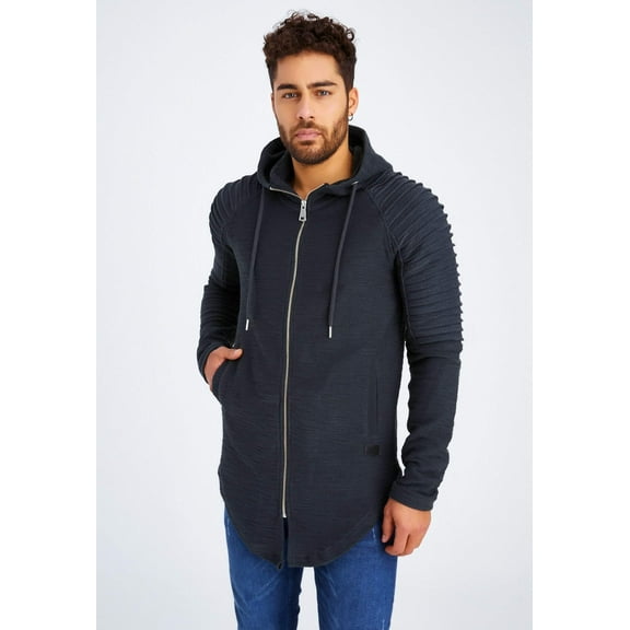 Hooded Sweatshirt Jacket