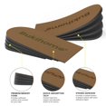 thumbnail image 4 of Insertos ajustables para levantar el talón Bukihome, 4 capas, 2 pares, 4 of 7