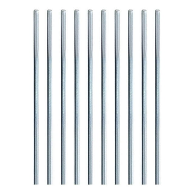 VONKY 10 Pcs Tige de Soudage en Aluminium Fil Perforé Résistant à la Corrosion, 2.0mmx33cm