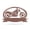 Rust, variant on RealSteel Motorcycle Monogram – Custom Metal Wall Art (B-18x11)
