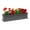 Graphite Gray, variant on Pemberly Row Modern 4ft Traditional Plastic Window Box in White
