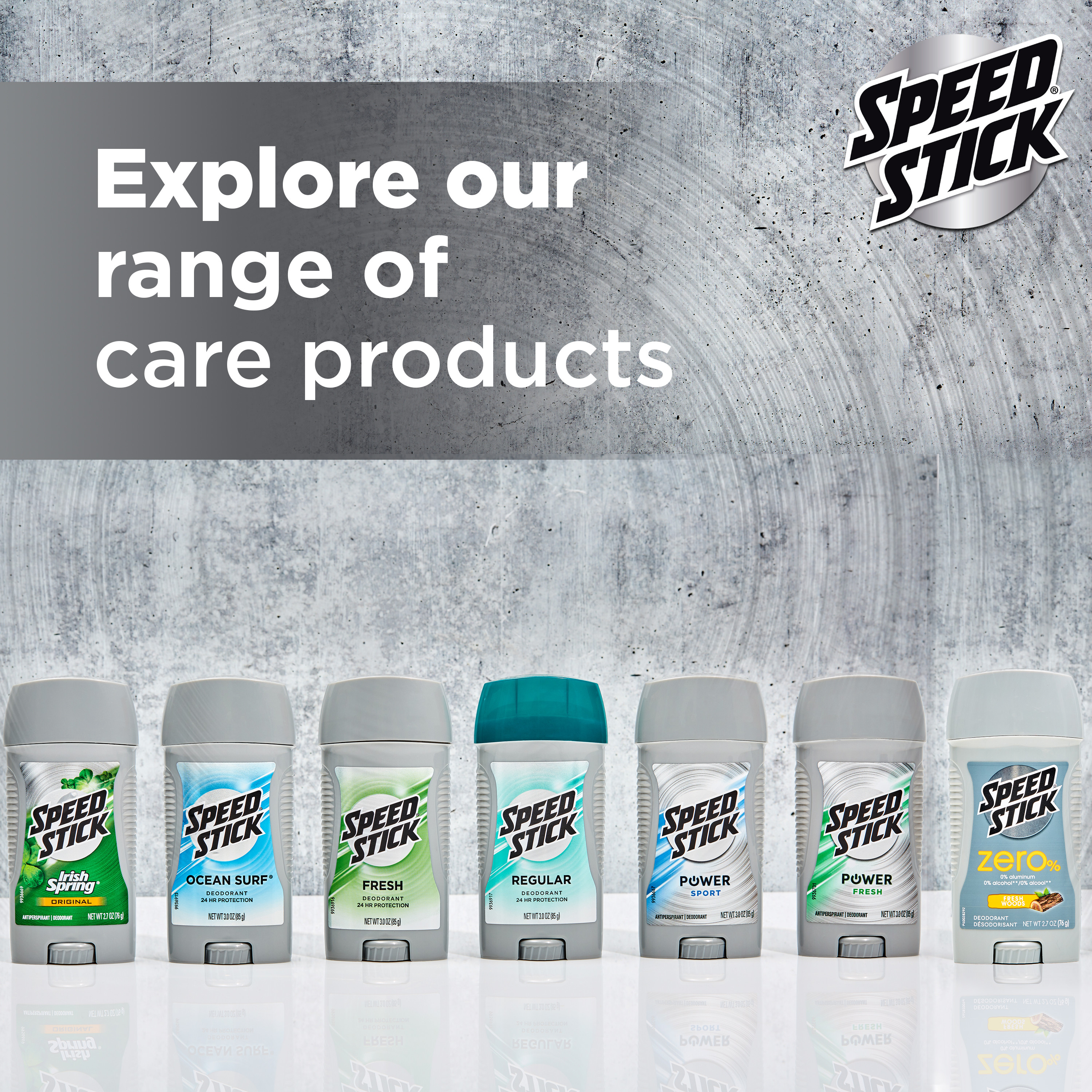 Speed Stick Deodorant for Men, Regular - 3 ounce (4 Pack) - image 11 of 17