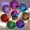 thumbnail image 5 of Disco Ball Light - Sound Activated DJ Party Light w/ Remote, Black - Stage, KTV Lighting, 5 of 9