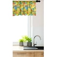 thumbnail image 3 of Ambesonne Landscape Window Valance, Rural Pattern Elements in Countryside Sketch with Farms Trees Houses and Lake, Curtain Valance for Kitchen Bedroom Decor with Rod Pocket, 54" X 18", Multicolor, 3 of 3