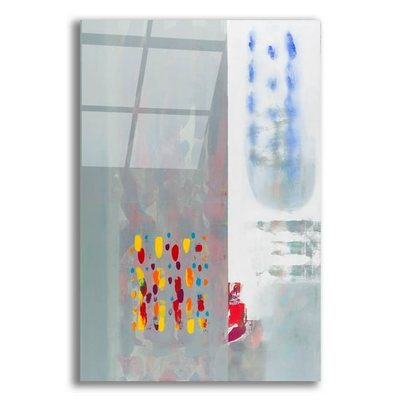 Epic Art 'Subtle Color Storm' by Hooshang Khorasani, Acrylic Glass Wall Art, 12"x16"