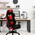 thumbnail image 5 of Hanover Commando Ergonomic Gaming Chair in Black and Red with Adjustable Gas Lift Seating and Lumbar Support, 5 of 8