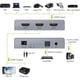 thumbnail image 3 of Extractor de audio 4K 3D HDMI con divisor HDMI HD 1x2 HDMI a SPDIF óptico, 3 of 5