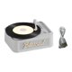 thumbnail image 1 of Altavoz portátil estéreo envolvente caja de música regalo de boda con ranura para tarjeta TF dispositivo de escucha de música clásico para escritorio Gris, 1 of 8