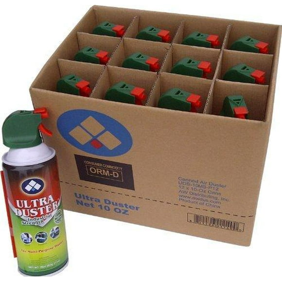 AW Distributing, Inc. UDS-10MS-P12 Ultra Duster (Pack of 12) 10 oz. cans