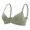 Green, variant on Women's Wireless Lightly Lined Comfort Bra Everyday Seamless Support Underwear Bras for Women, Black, Size 32