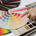thumbnail image 3 of 1 Set Paint Colors Sample Cards Architecture Paint Color Cards Color Contrast Color Sheets paint sample cards paint chips samples, 3 of 5