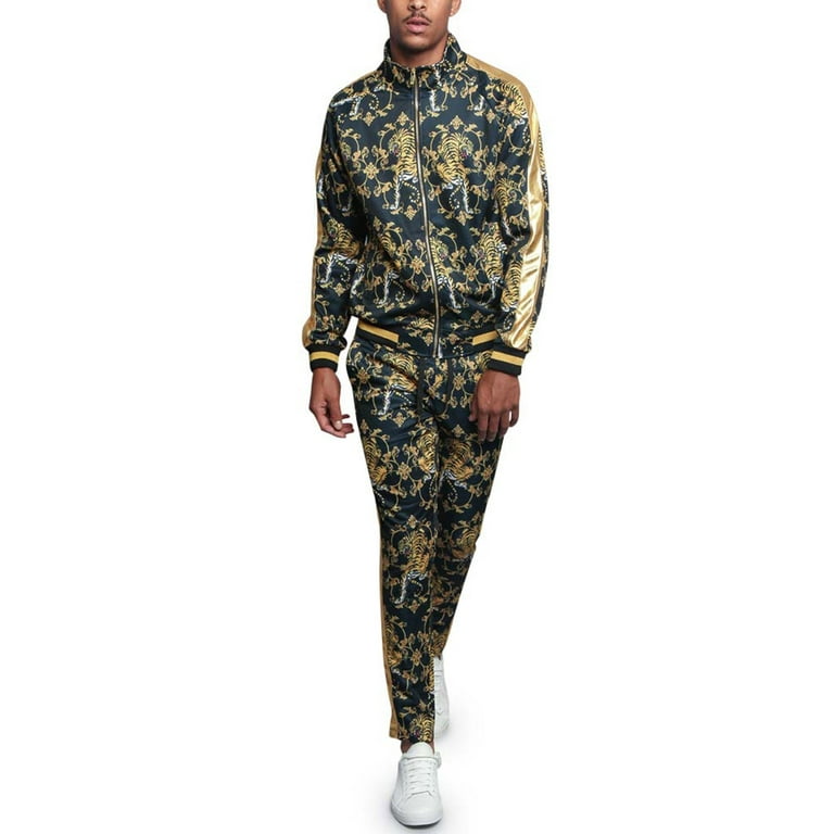 Tiger print tracksuit hotsell