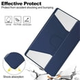 thumbnail image 5 of Case for Lenovo Tab M11/Xiaoxin Pad 11 2024 PU+Acrylic Stand Cover with Bluetooth Keyboard Multicolor Style B, 5 of 5