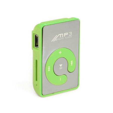 USB Mini Mirror Clip Mp3 Sport Music Player With TF-Card Slot Support Up To 8GB