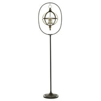 DecMode 16"W, 66"H Metal Candle Lantern, Bronze, 1 - Piece