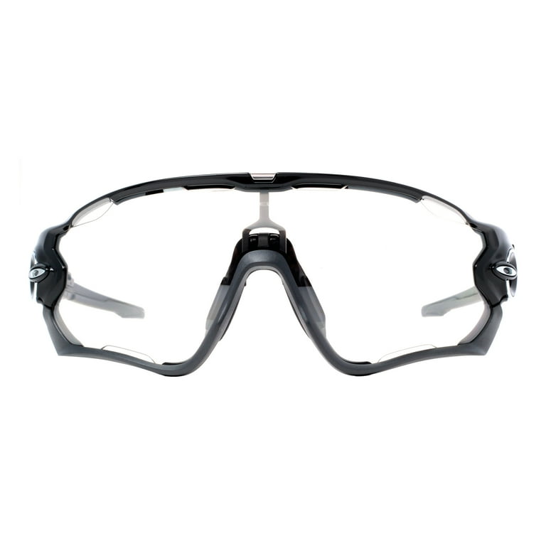 リール jeremydin Oakley Men's Jawbreaker Sport Sunglasses, Clear Black