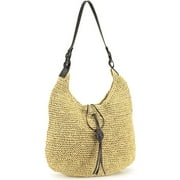 Straw Hobo Shoulder Bag
