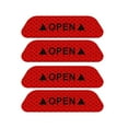 thumbnail image 6 of funtasica 2x4Pcs Reflective Tape Car Door Opening Stickers Decal for Vehicles Automotive , Red, 4 Pcs, 6 of 8