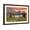 Brown Frame, variant on Art.com Glacier National Park, Montana - Lake and Peaks at Sunset Stretched Canvas Print Wall Art by Lantern Press, 18" x 12"
