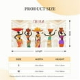 thumbnail image 5 of Salouo Black African Woman Pattern Holiday Banner Outside Party Decoration Banner (1PC) Festival Supplies Fit for Birthday Parties & Celebrations & Chrismas-Small, 5 of 8