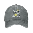 thumbnail image 1 of ZICANCN Cartoon Cute Stars Adjustable Baseball Cap Women , Hats for Men Adult Washed Cotton Denim Baseball Caps Fashion Gray, 1 of 8