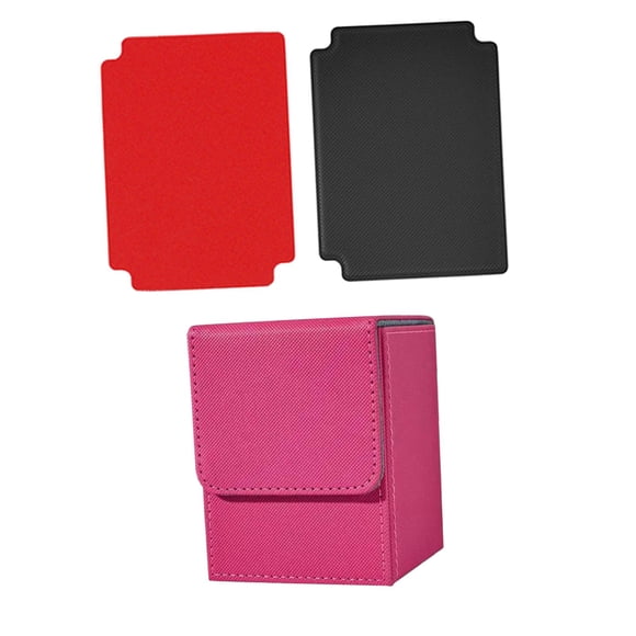 Estuche para baraja de cartas que se adapta a más de 100 cartas con fundas Microfibra suave, duradera y resistente al