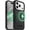 Black, variant on OtterBox iPhone 17/18 Pro Commuter Series MagSafe Case - Thin & Tough, Dual Layer with Port Protection and Built-In Anchors - Green