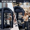 thumbnail image 4 of Inflatable Cash Cube Booth, 8.2x5.2 x 5.2 ft Inflatable Money Grab Machine for Business Advertising Event Promotion(Black), 4 of 10