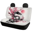thumbnail image 2 of Uourmeti Car Seat Covers Breathable Polyester, Compatible with Automotive Seat Sedan Seats, for Cars Trucks, Chinese Dragon Cherry Blossom Print, 2 of 10