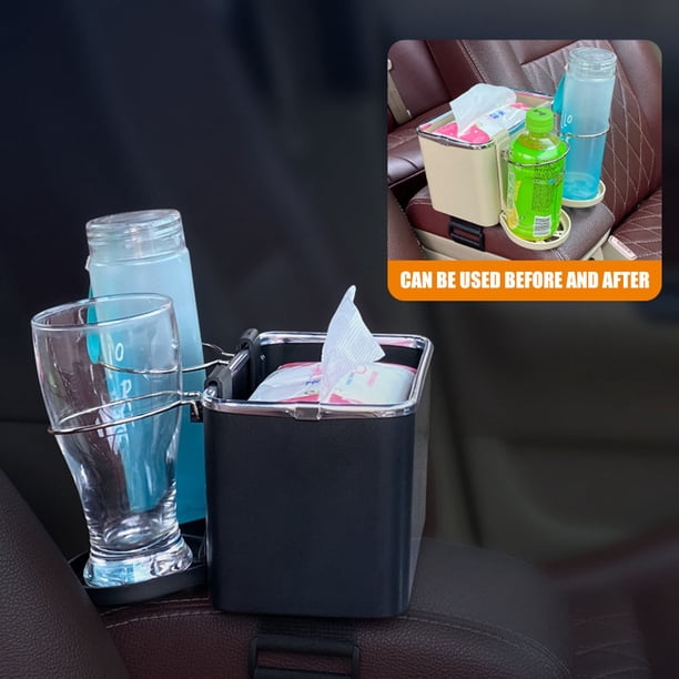 Portavasos para reposabrazos de coche, caja de almacenamiento para reposabrazos de coche, caja de almacenamiento para reposabrazos de coche, organizador de asiento de coche, creado magistralmente
