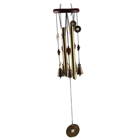 Chinese Metal Feng Shui Bells Elegant Ornaments Wind Chimes For Garden Patio B