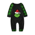 thumbnail image 3 of Pijamas navideños a juego Grinch - TKing Fashion 2024 Nuevos conjuntos de pijamas navideños familiares a juego Grinch, pijamas navideños navideños para parejas, adultos y niños, 6 Meses, 3 of 4
