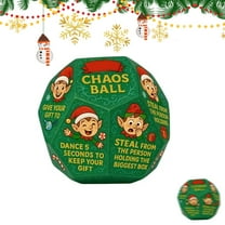 Hilarious Exchange Party Game Dice 12 Unique Sides for Endless Holiday Fun, Oversized 3*3in High-Density Food-Grade Pu Gift Exchange Dice for Family Friends Holiday Party Supplies