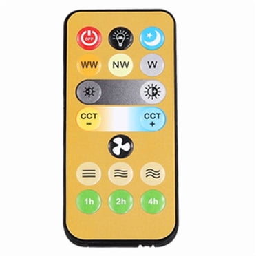 Wireless Switches 3-Speed Timing Remote Control for E27 Ceiling Fan Light 1-4h Timing Remote Control