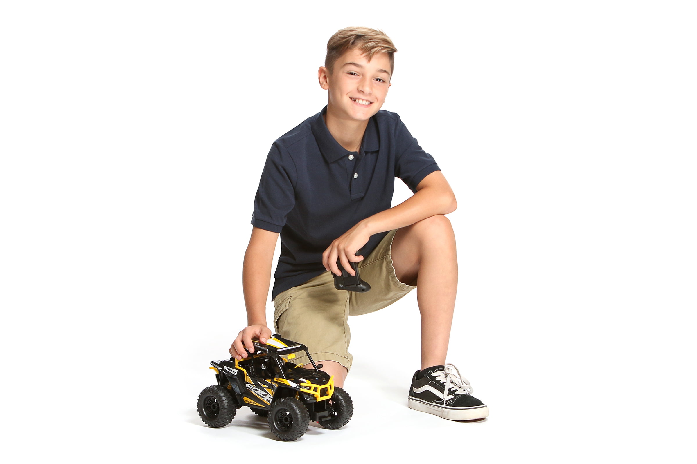 New Bright RC 1:14 Radio Control 2019 Polaris RZR - Yellow