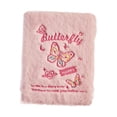 thumbnail image 4 of Carpeta de tarjetas fotográficas de felpa de mariposa, linda, soporte para tarjetas fotográficas, 4 bolsillos, soporte para tarjetas fotográficas de 3 ", álbum de fotos para regalos de Rosa, 4 of 8