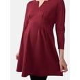 thumbnail image 3 of Ingrid & Isabel For Every Belly Women’s Maternity Pintuck Mini Dress, Sizes S-XXL, 3 of 8