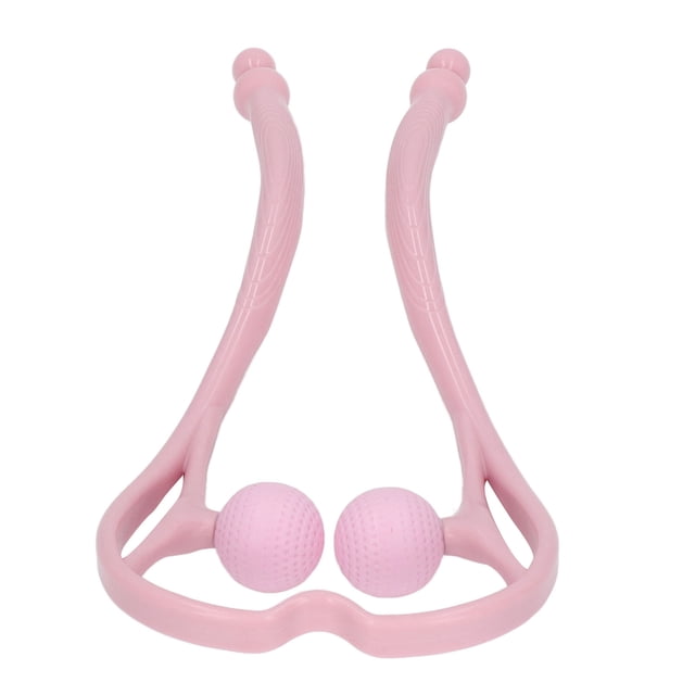 Handheld Neck Massager, Flexible Manual Roller Neck Massager Muscle Massage Lightweight For Back For Neck