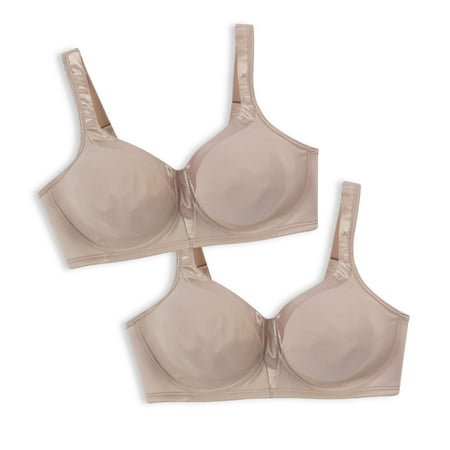 Playtex Women's 18 Hour Silky Soft Smoothing Wireless Bra US4803 Available with 2-Pack Option