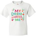 thumbnail image 3 of Inktastic My Meema Loves Me Girls Youth T-Shirt, 3 of 5